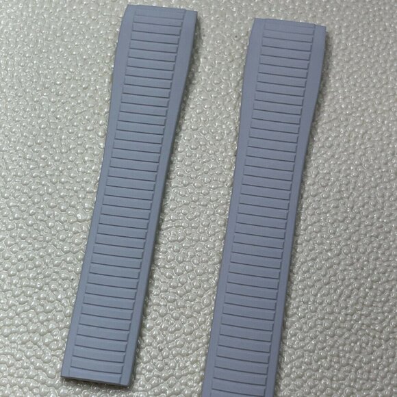 Tempomat FKM Vulcanized Light Grey Rubber Strap for Patek Aquanaut 5167, 5164